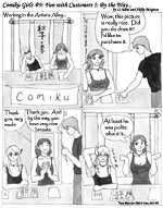 Comiku Girls (Reprise) #9: Fun with Customers 1: By the way...